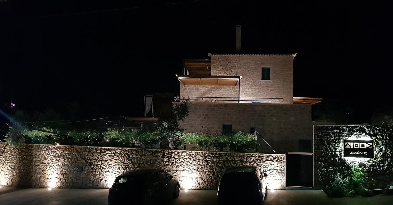 Lithos Guesthouse Kardamili Esterno foto
