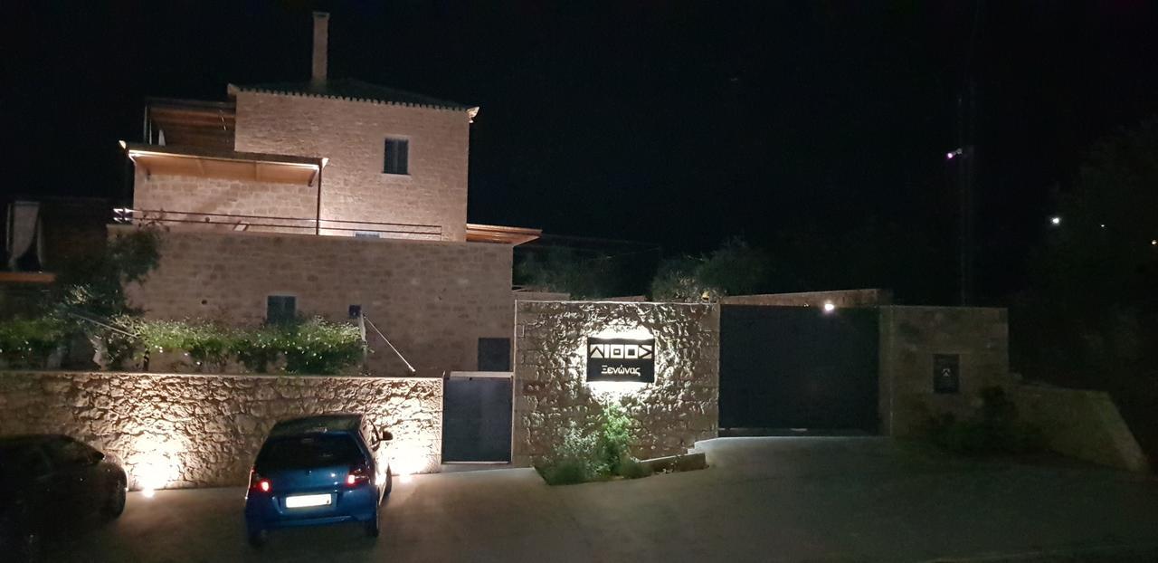 Lithos Guesthouse Kardamili Esterno foto