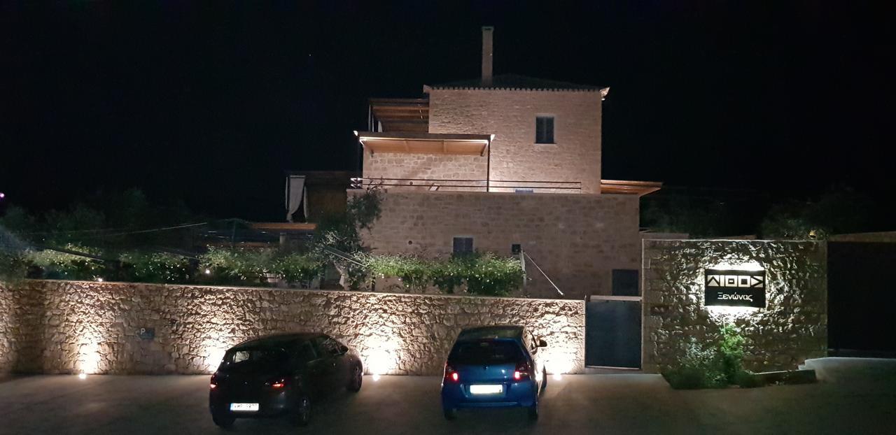 Lithos Guesthouse Kardamili Esterno foto